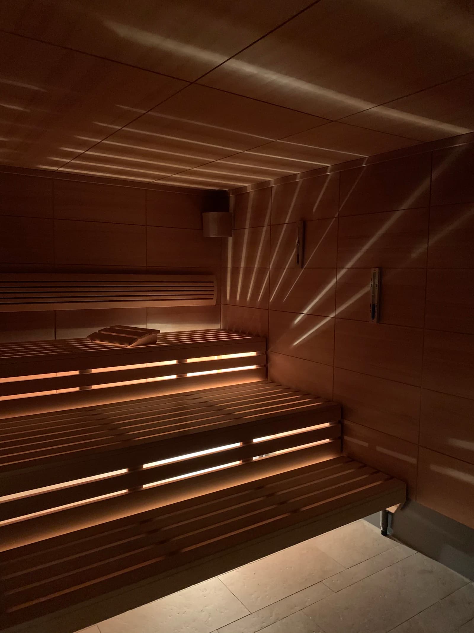 Infrared Sauna therapy setting