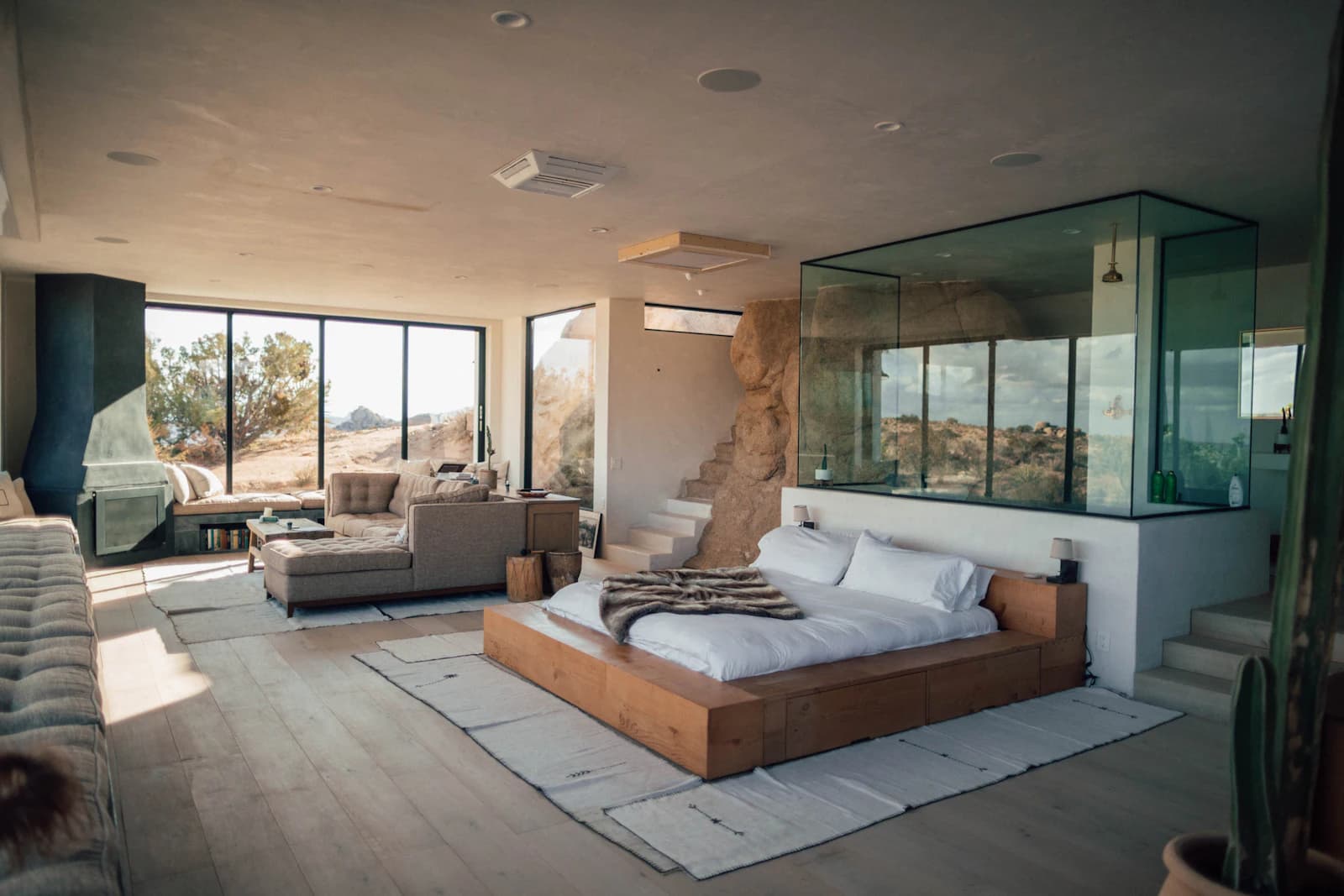 A calm, softly lit sanctuary