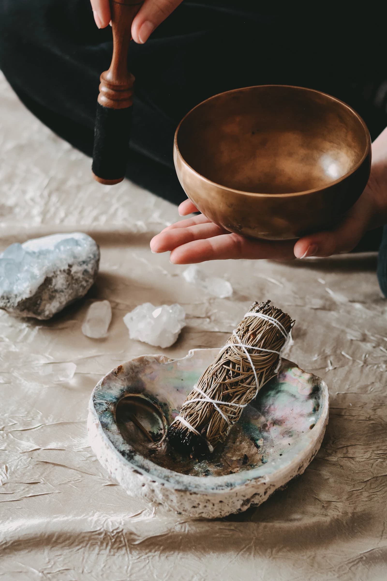 Evening sound bath