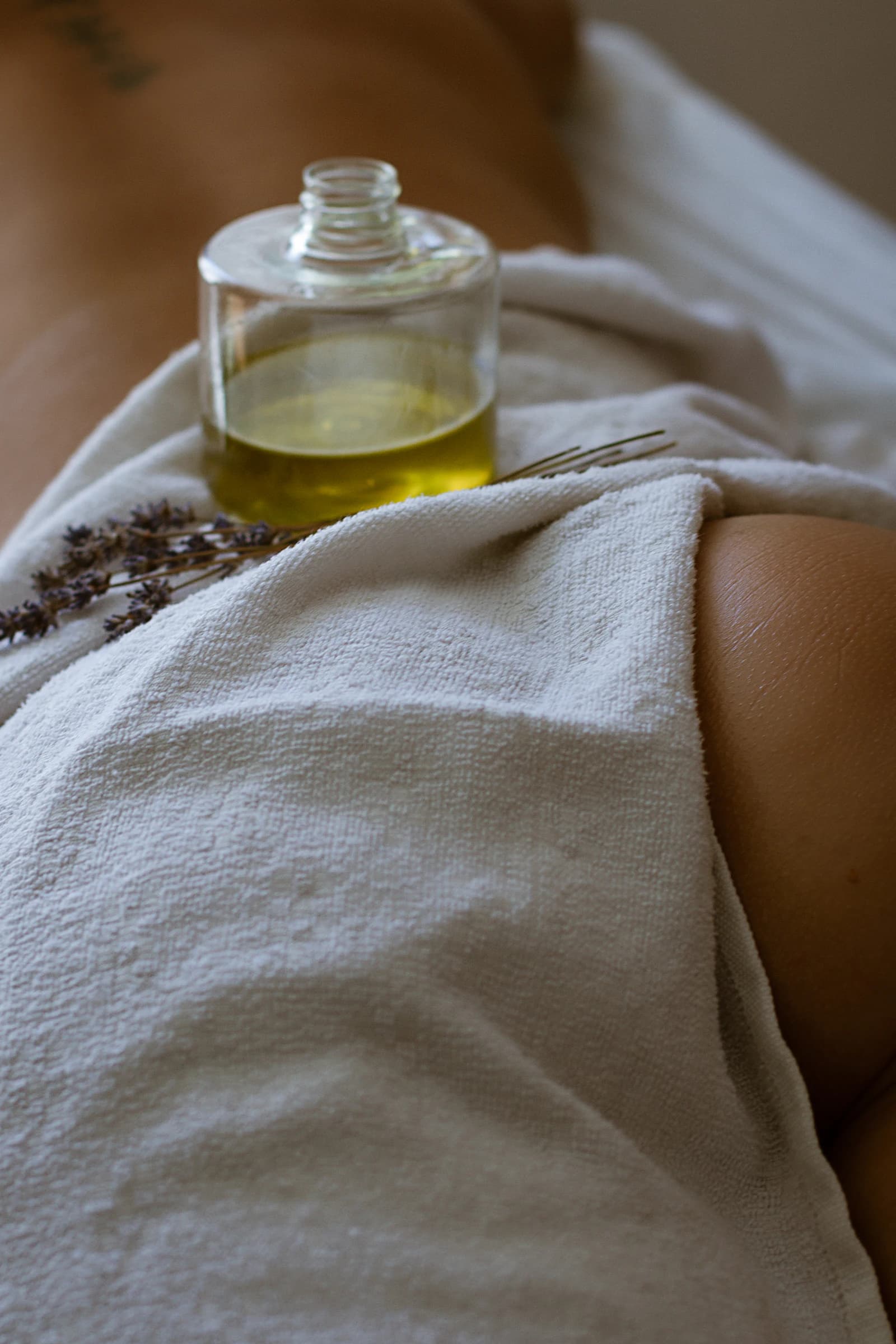 Ayurvedic therapy room at EKAM