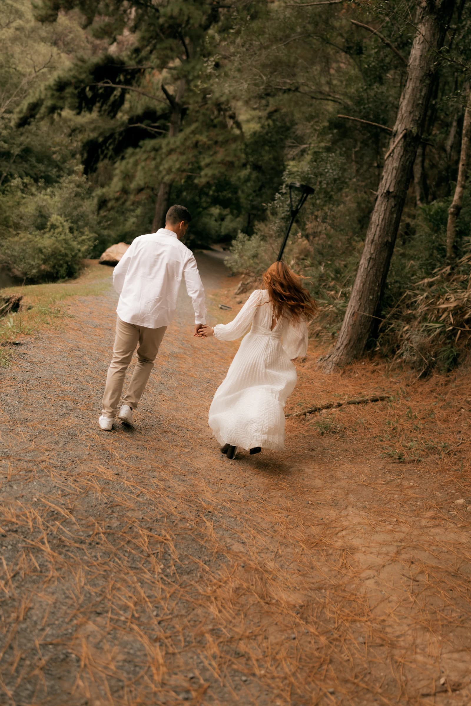 A couple's guided wellness practice